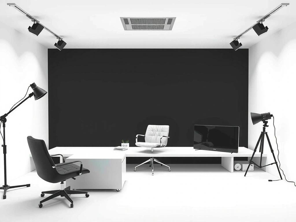 Design industrial modern cu elemente geometrice