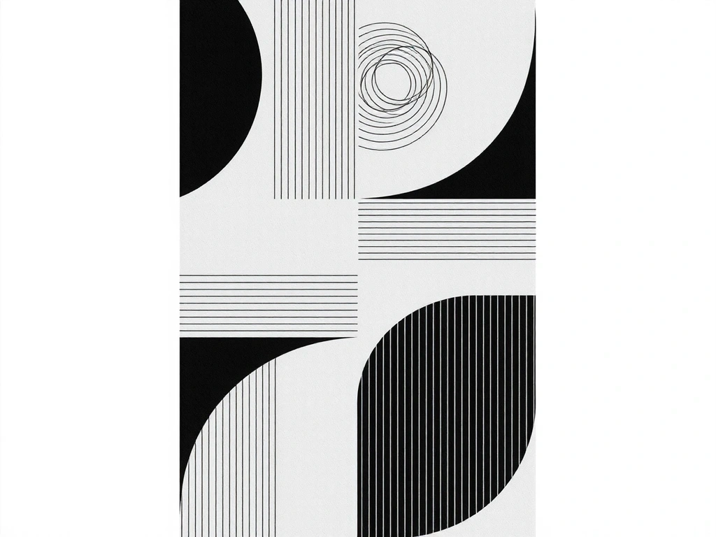 Pattern geometric abstract cu nuanțe de gri