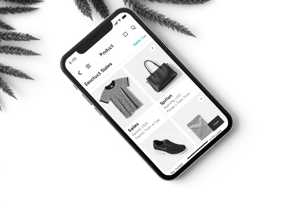 Aplicație mobilă pentru e-commerce